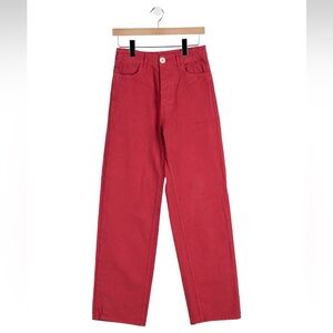 Jesse Kamm - Cali Slim Pants in Maraschino - Sz 4